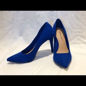 Christian Siriano Blue Heels